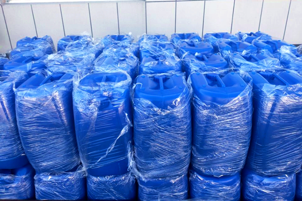 青岛污水处理厂订购反渗透杀菌剂22桶现已发货